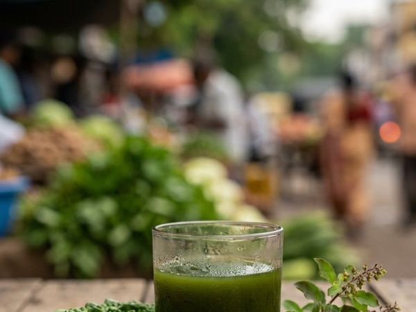 Bitter Morning Shot at Sai Healthy Corner, Ulhasnagar