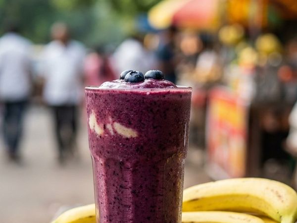 Blueberry & Banana at Sai Healthy Corner, Ulhasnagar