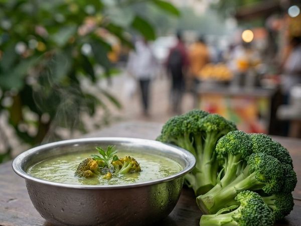 Broccoli Almond Milk Soup at Sai Healthy Corner, Ulhasnagar