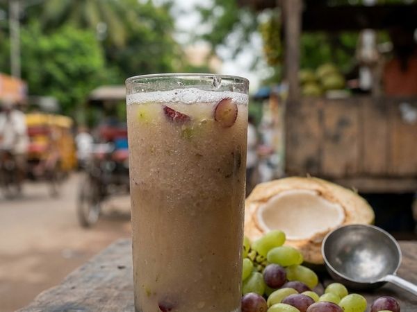 Cotton Candy Grapes in Coconut Water at Sai Healthy Corner, Ulhasnagar