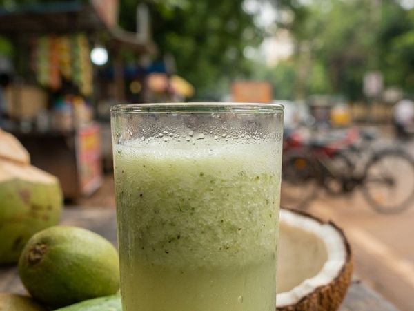 Kiwi & Cucumber in Coconut Water at Sai Healthy Corner, Ulhasnagar