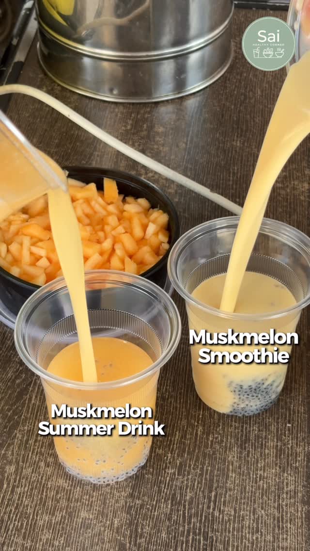 Muskmelon smoothie